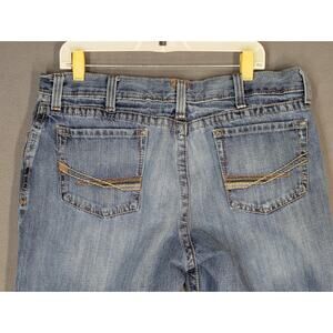 Ariat Jeans Mens 36x34 Blue M4 Low Boot Cut Denim Actual 36x33